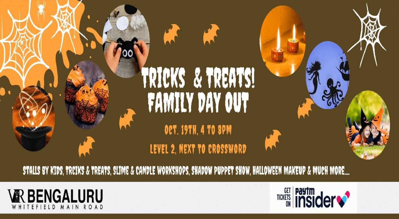 Tricks and Treats - A family Day out at VR Bengaluru!