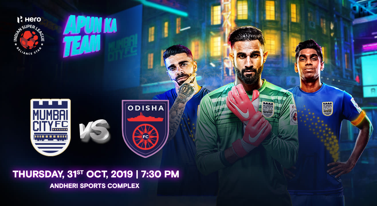 Odisha FC vs Mumbai City FC, Super Liga da India