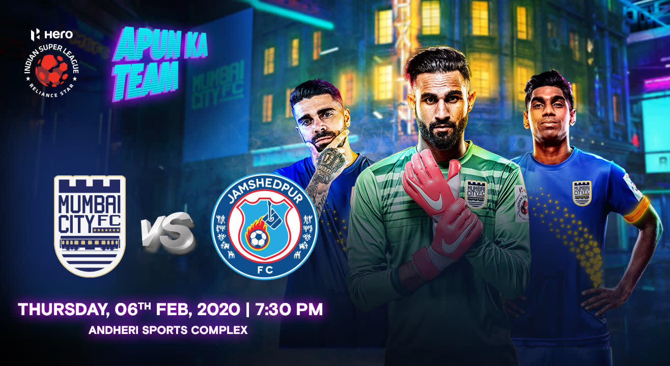 HERO Indian Super League 2019-20: Mumbai City FC vs Jamshedpur FC