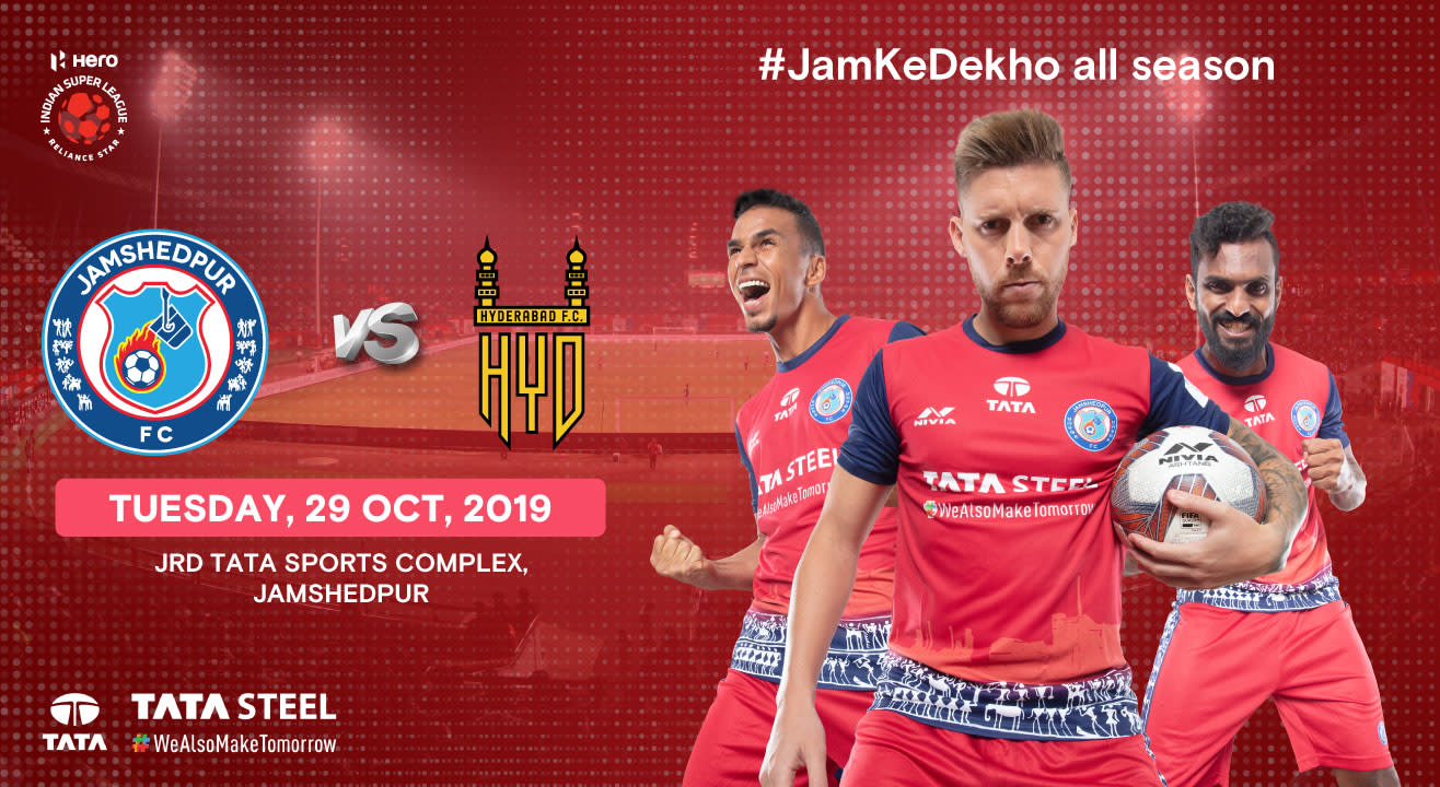 Hero Indian Super League 2019-20: Jamshedpur FC vs Hyderabad FC