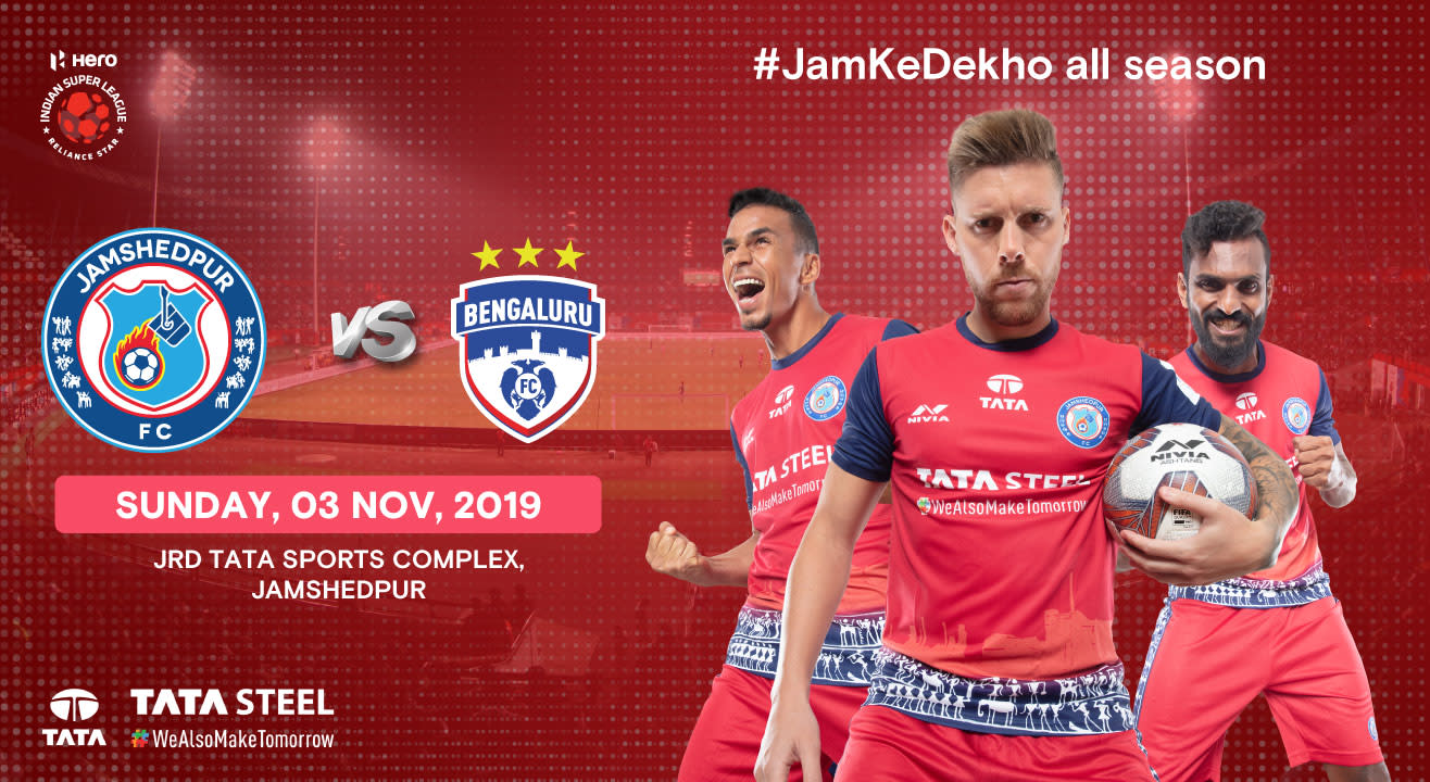 Hero Indian Super League 2019-20: Jamshedpur FC vs Bengaluru FC