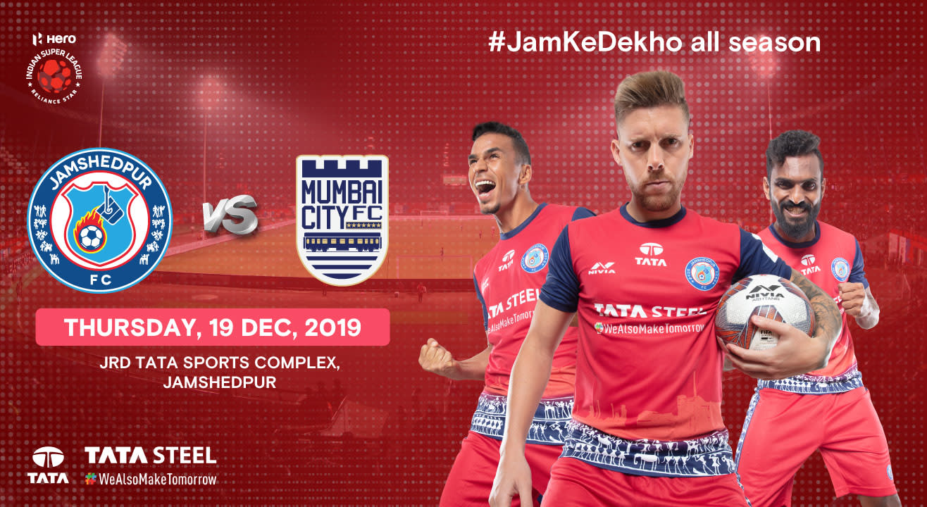 Hero Indian Super League 2019-20: Jamshedpur FC vs Mumbai City FC