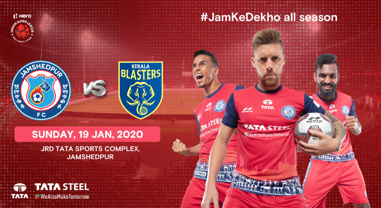 Hero Indian Super League 2019-20: Jamshedpur FC vs Kerala Blasters FC