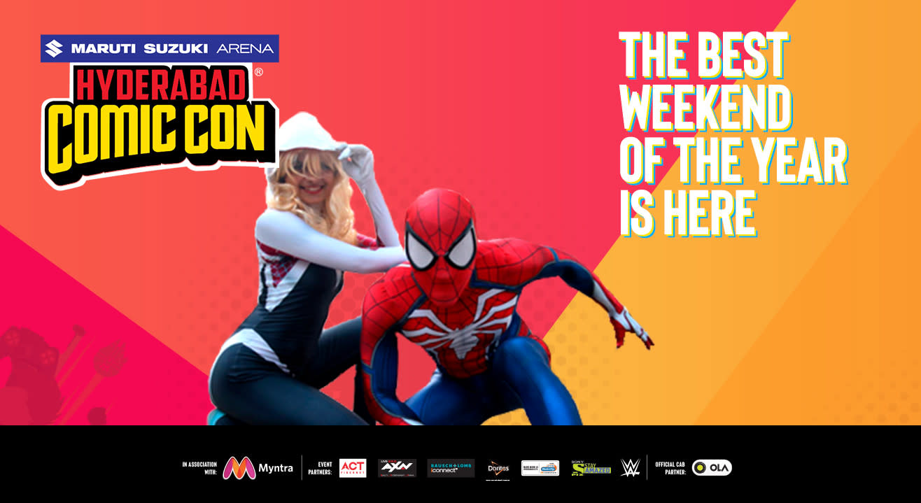 Maruti Suzuki Arena Hyderabad Comic Con 2019