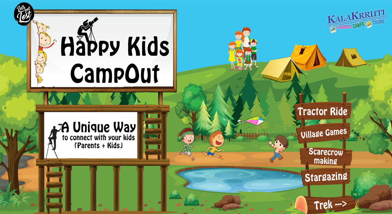 Happy Kids CampOut : Camping with your kids