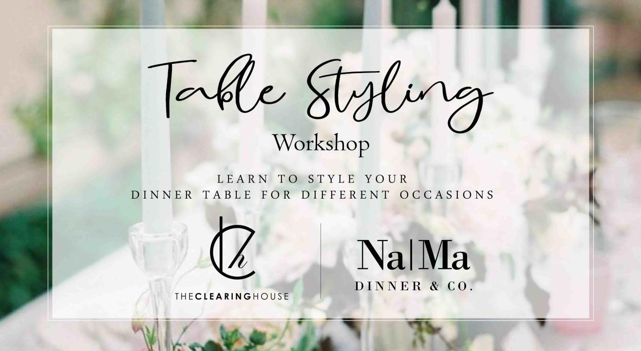Table Styling Workshop