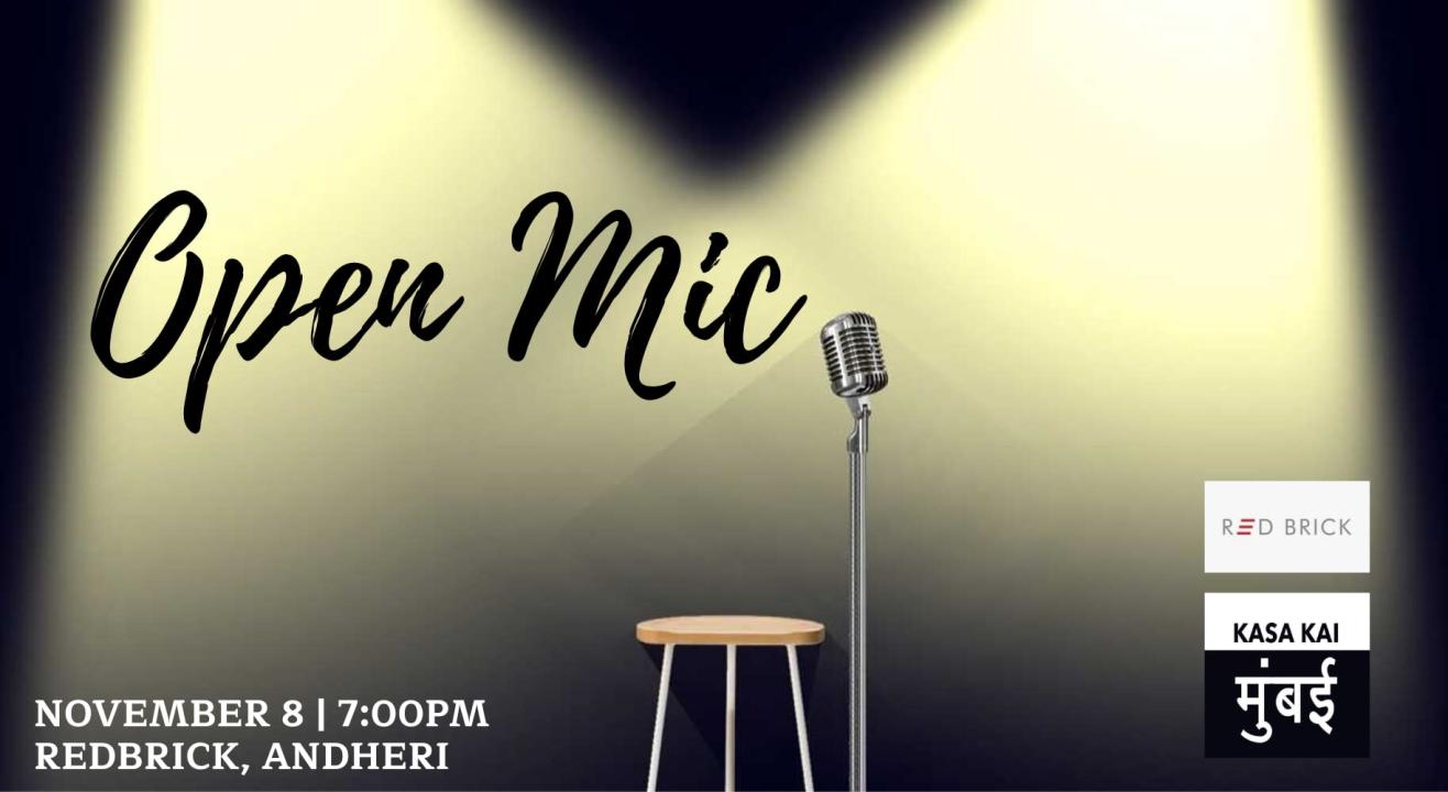 Open Mic At Redbrick,  Andheri