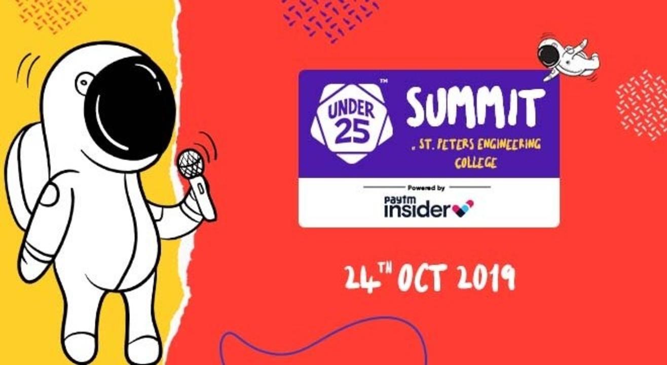 Under 25 Summit at St. Peter's Engineering College | Hyderabad