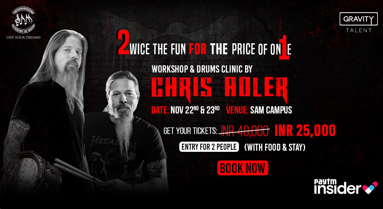 2 Day Drum Clinic with Chris Adler