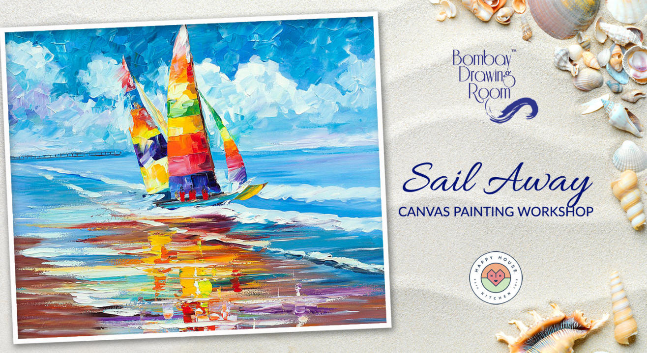 Sail Away Canvas Painting Workshop by Bombay Drawing Room