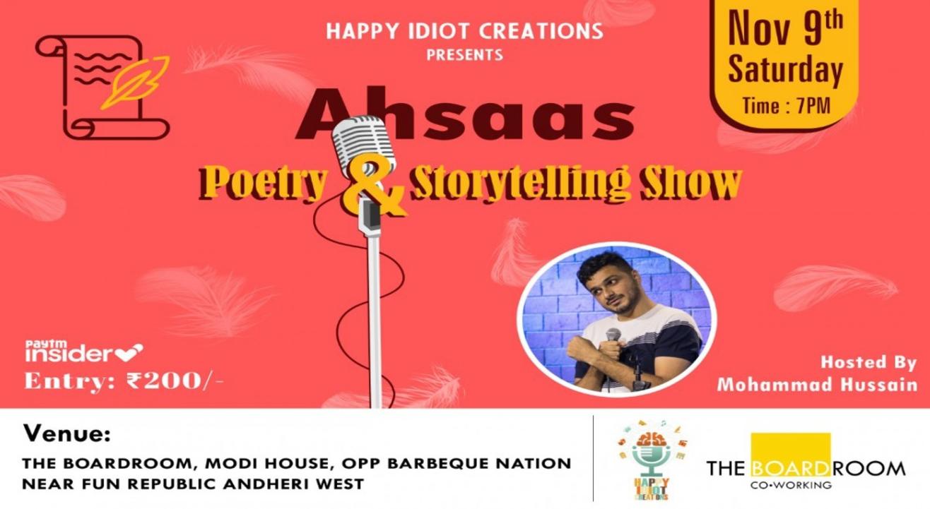 Ahsaas - An Event by Happy Idiot Creations