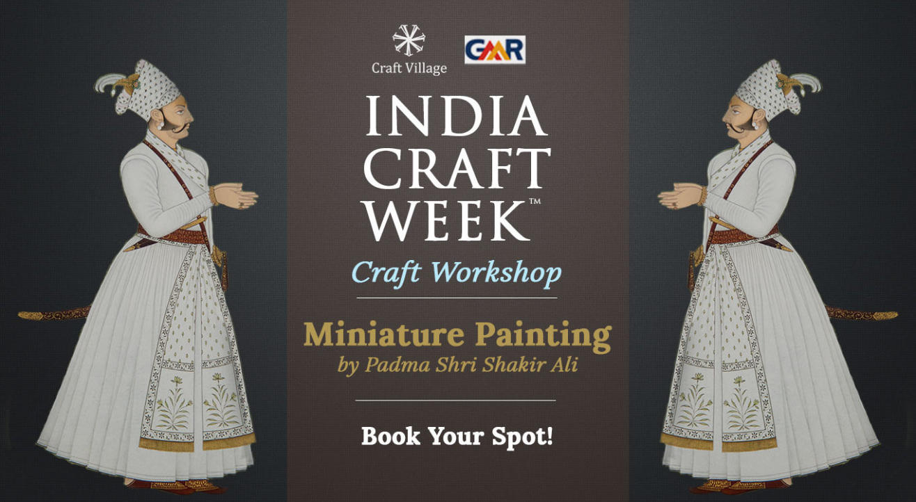 Miniature Painting Workshop | India Craft Week 2019