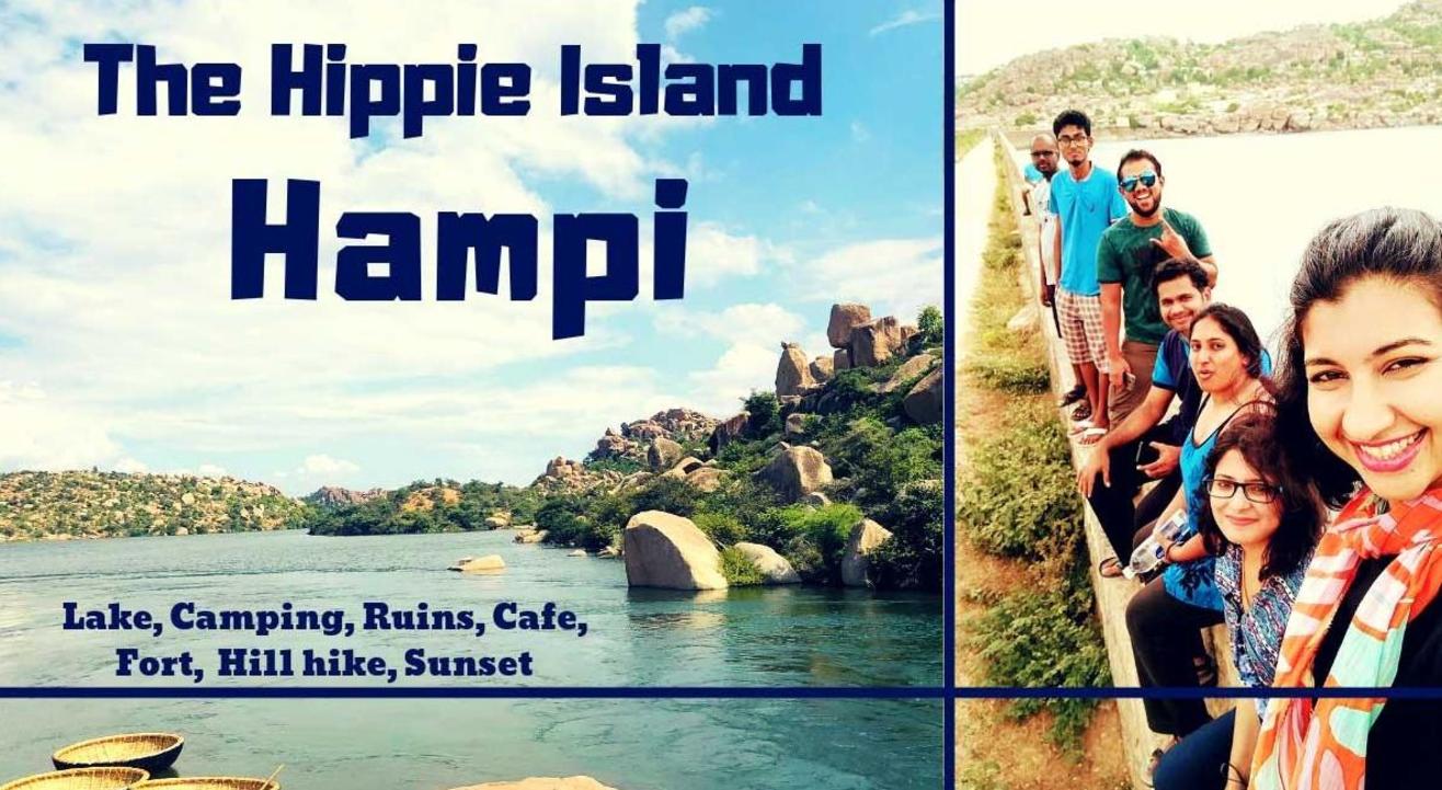 Hampi – Hippie Island, Monuments, Lake, Camp & Hike meetup | Muddie Trails, Hyderabad