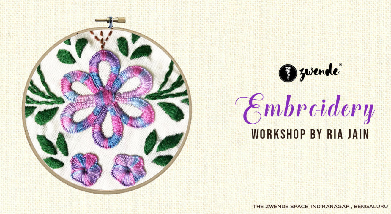 Embroidery Workshop by Ria Jain