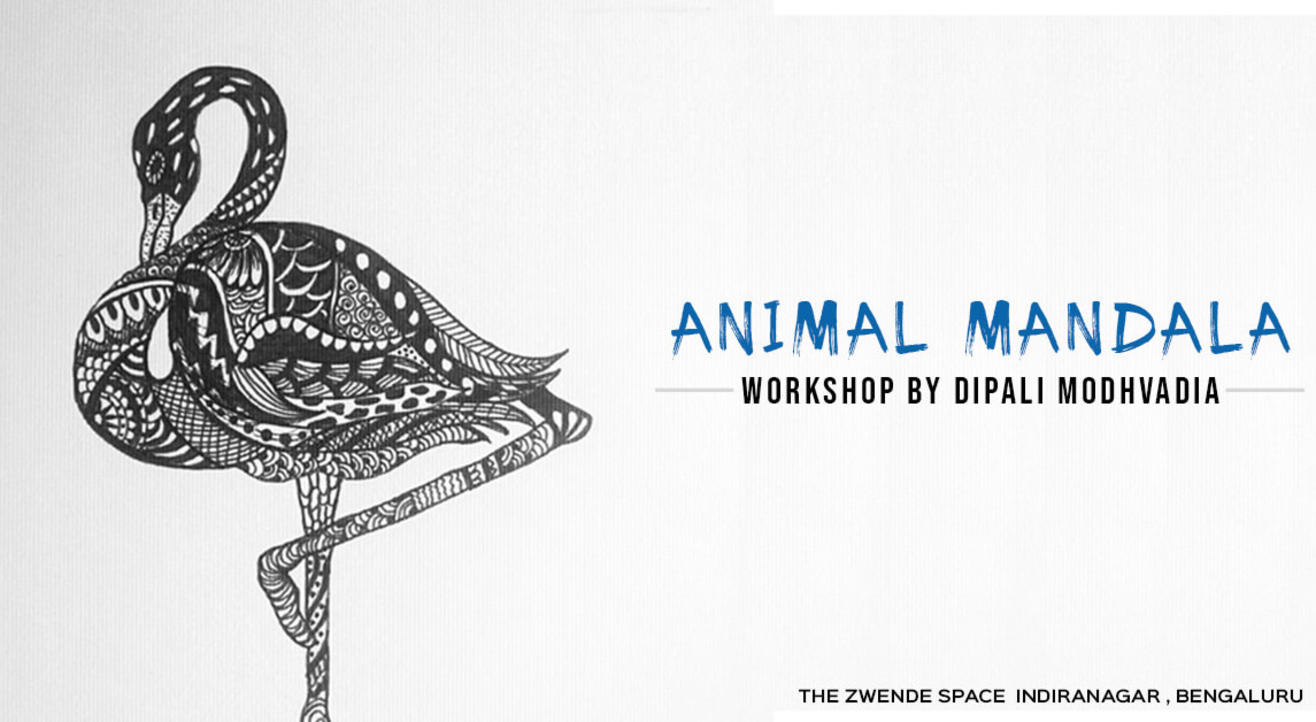 Animal Mandala Workshop by Dipali Modhvadia