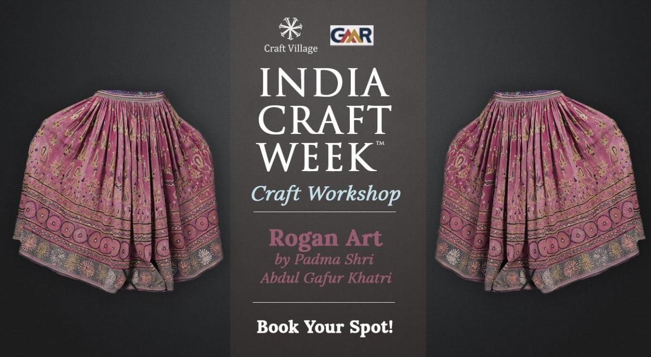 Rogan Art Workshop | India Craft Week 2019