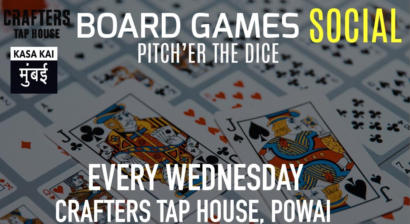 Board Games Social: Pitch'er The Dice At Crafters Tap House, Powai