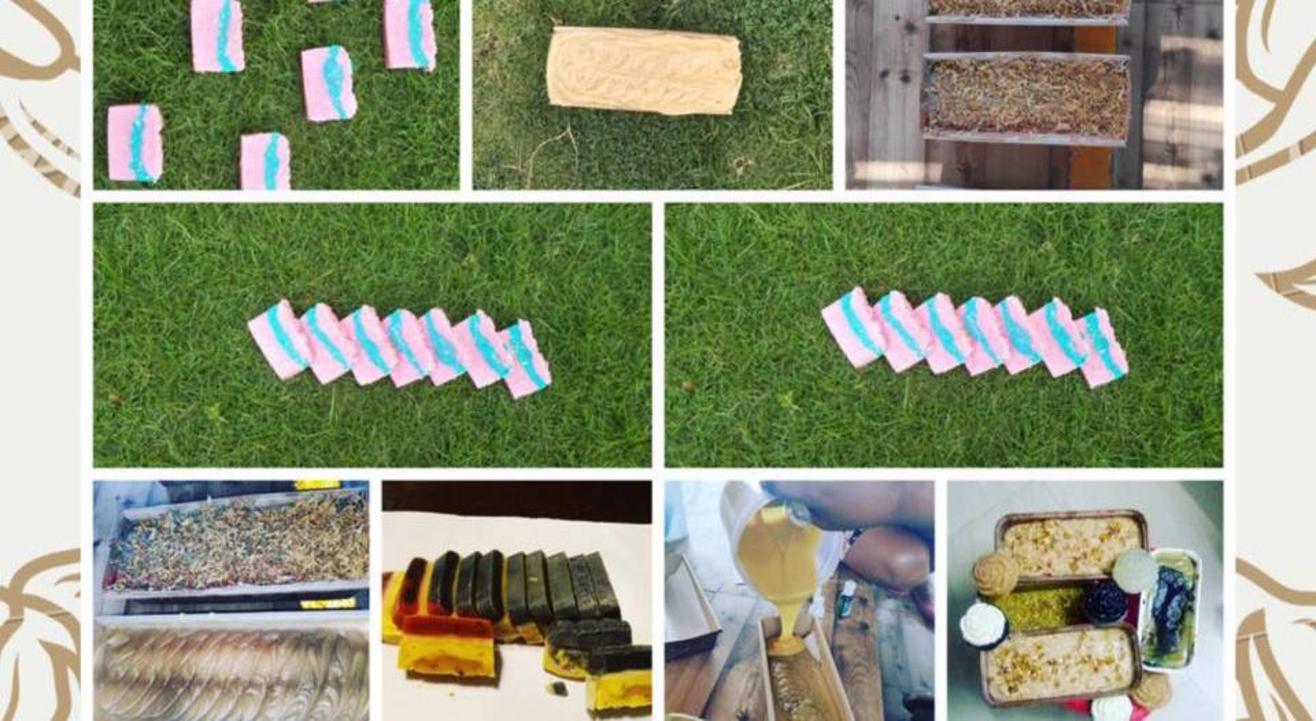 Cold process soap making workshop