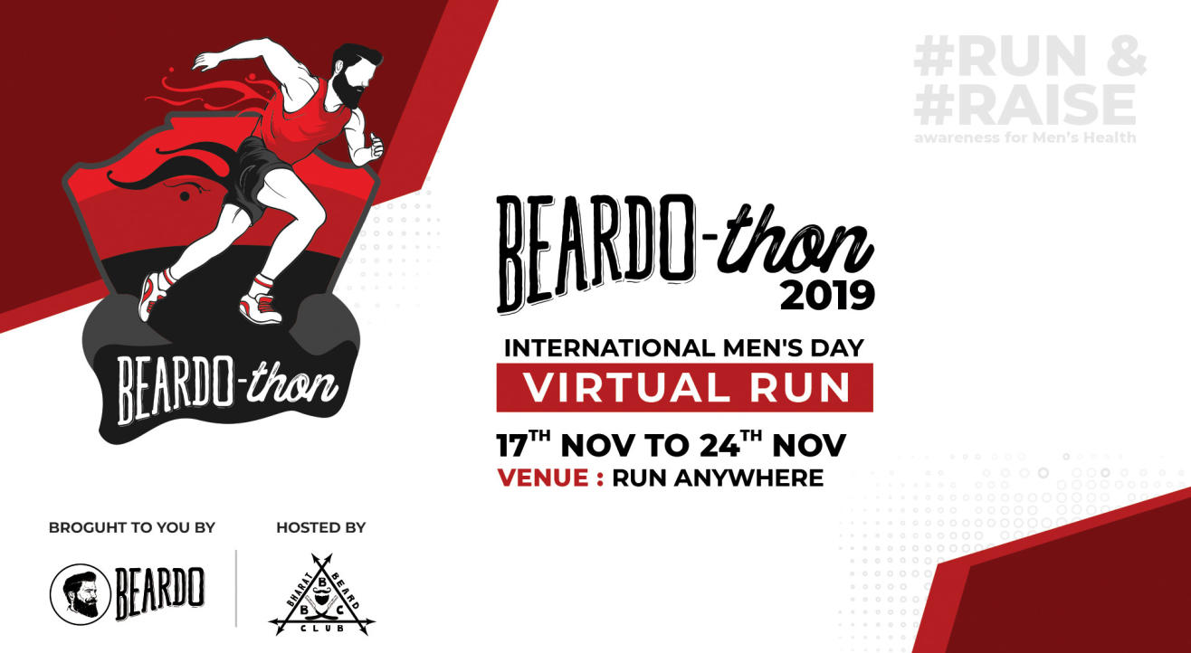 International Mens Week BeardoThon Virtual Run (17th Nov - 24th Nov)