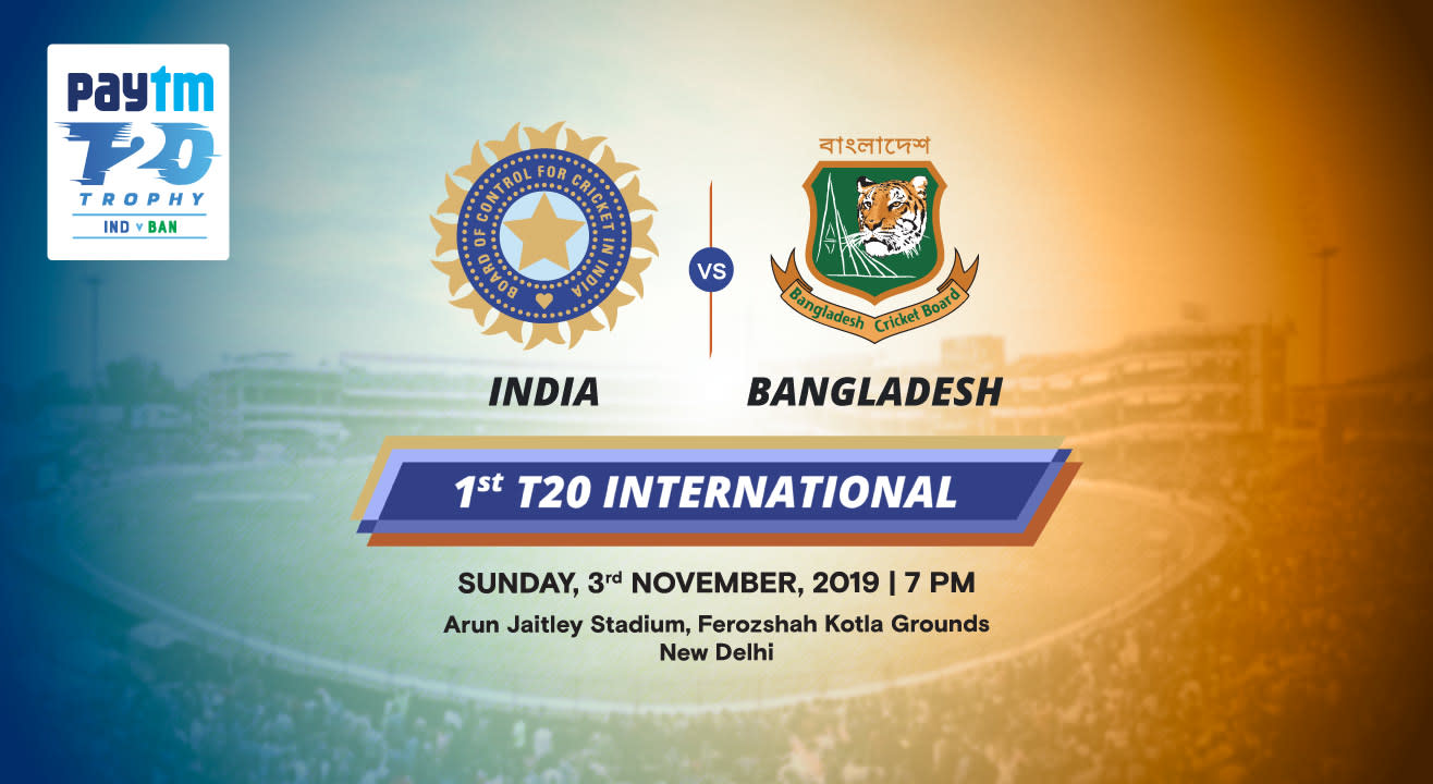 Paytm Series 1st T20I: India V Bangladesh, Delhi