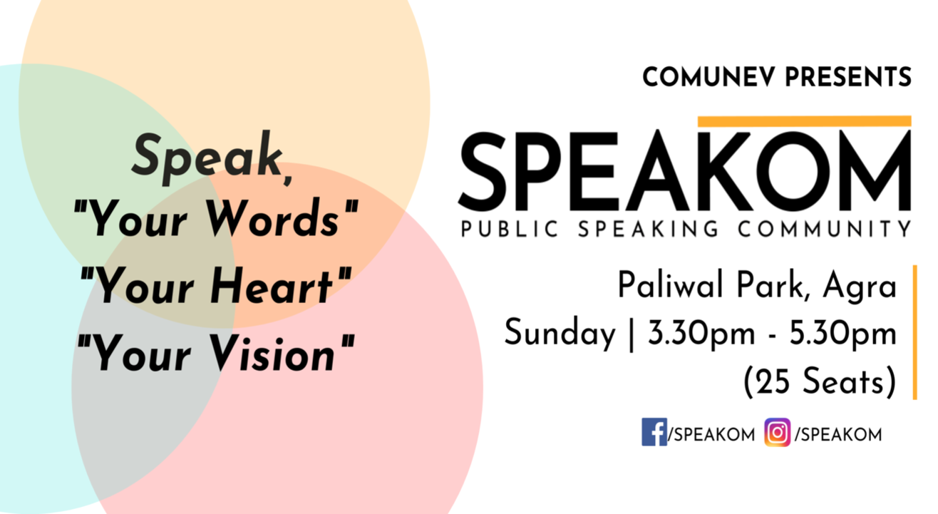 Speakom Agra - Public Speaking Community