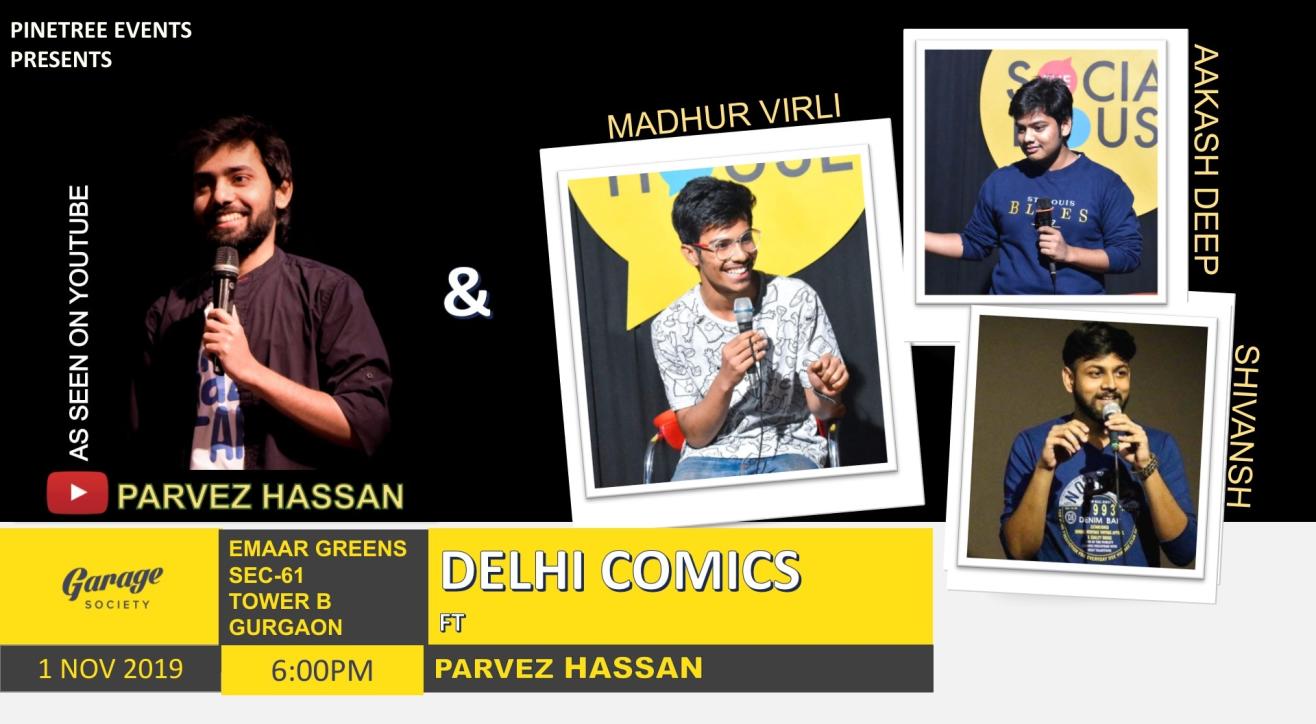 DELHI COMICS FT PARVEZ HASSAN 