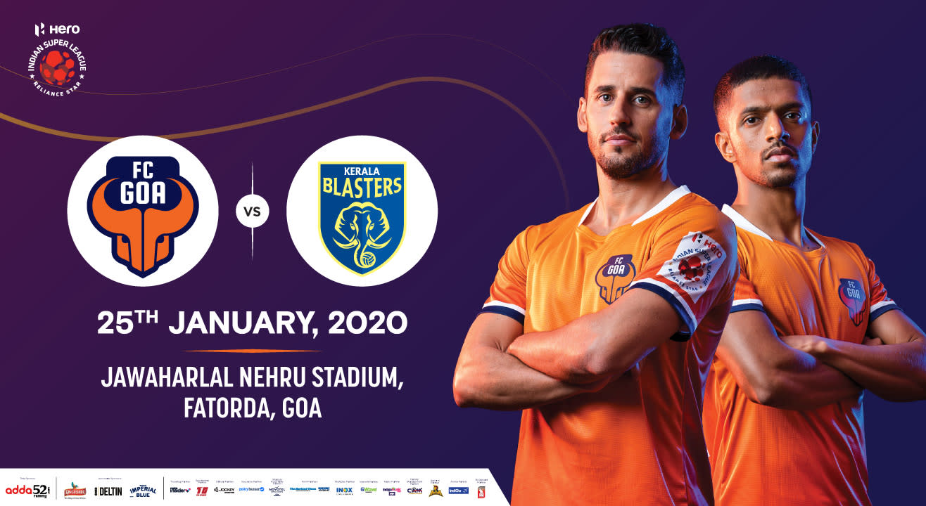 Hero Indian Super League 2019-20: FC Goa vs Kerala Blasters FC