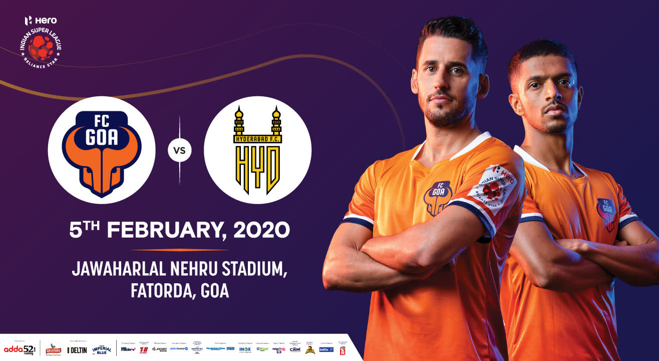 Hero Indian Super League 2019-20: FC Goa vs Hyderabad FC