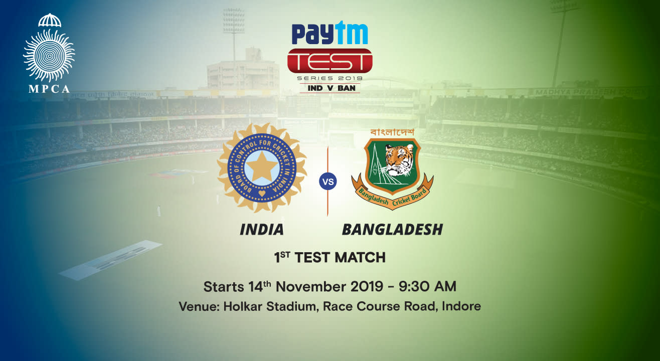 Paytm Test Series: India v Bangladesh 1st Test Match, Indore