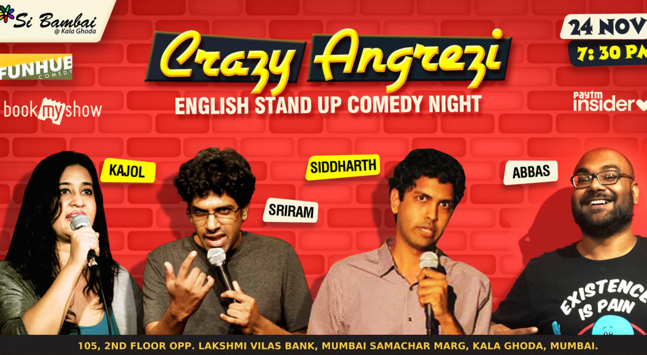 Crazy Angrezi English Comedy Night