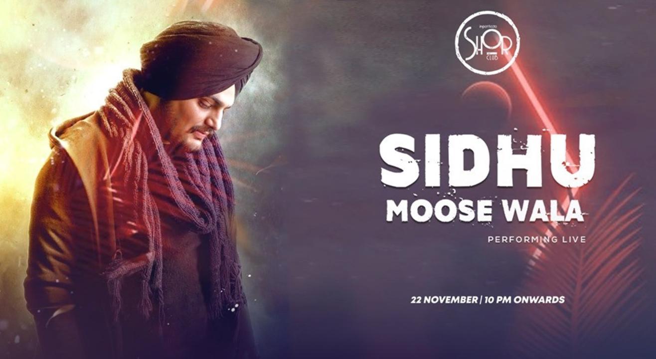 Sidhu Moose Wala Performing Live