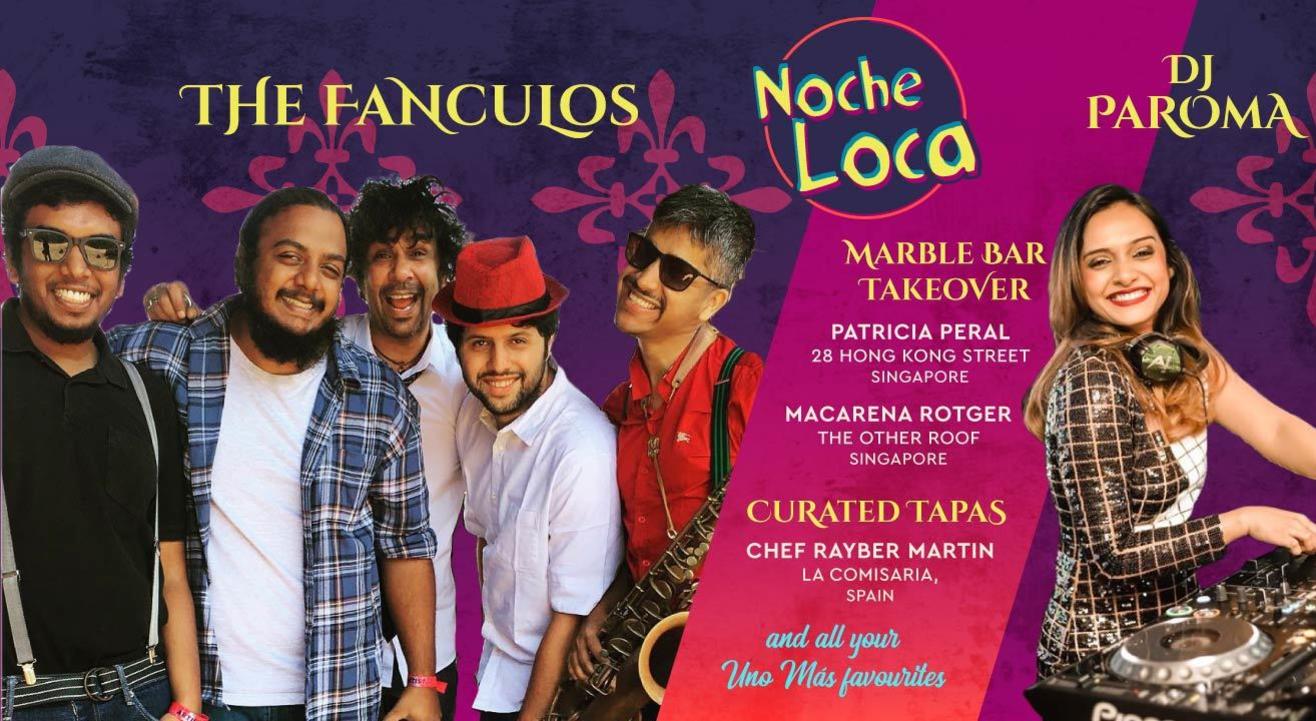 The Fanculos & Dj Paroma at Noche Loca || Vamos A Fiesta! Uno Más turns One