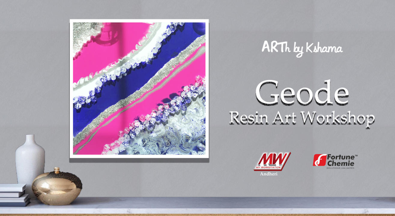 Geode Resin Art Workshop- ARTh by Kshama