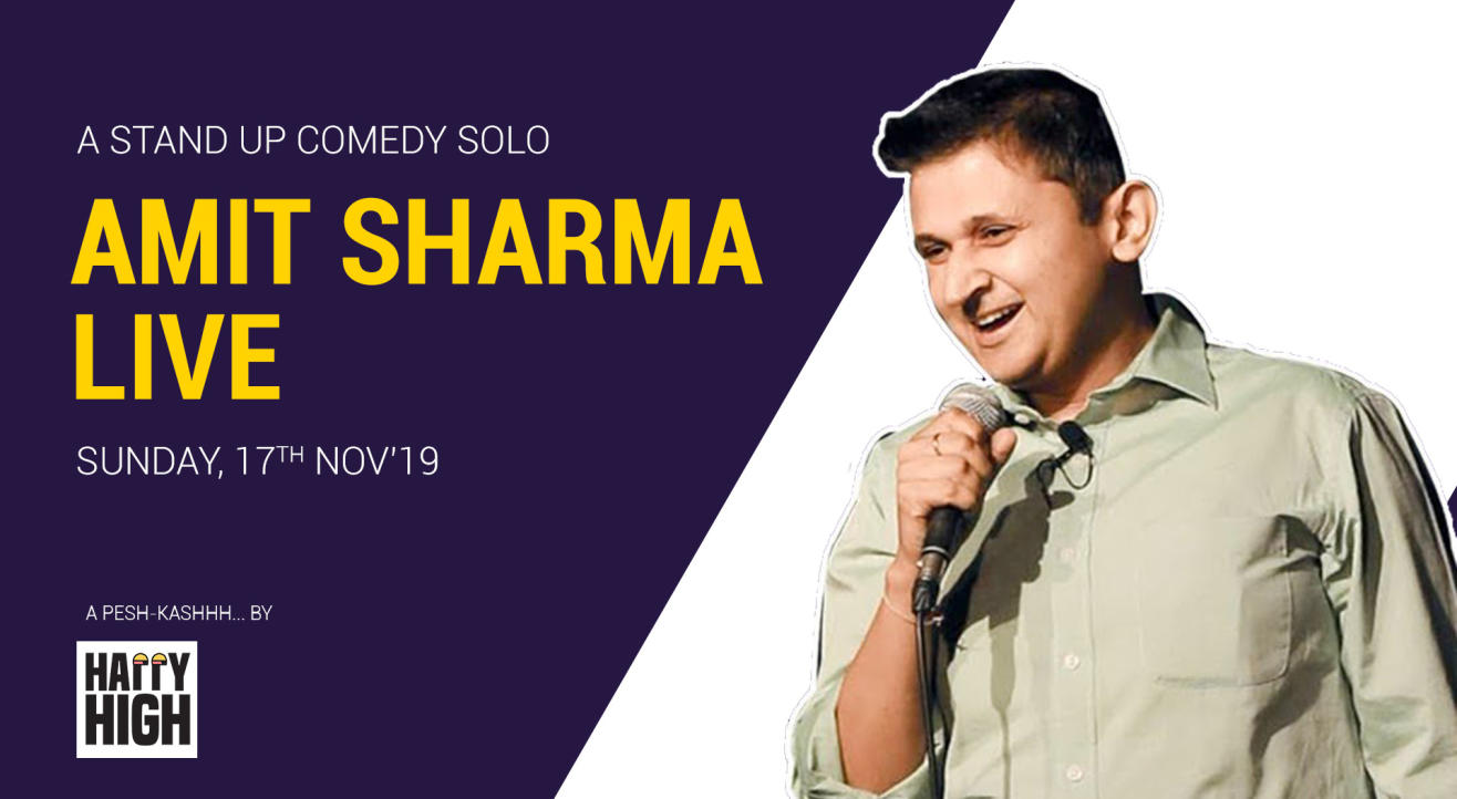 Amit Sharma live - A stand up comedy solo 