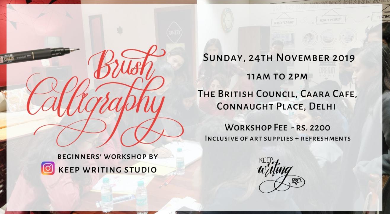 Brush Calligraphy Workshop Connaught Place Images, Photos, Reviews