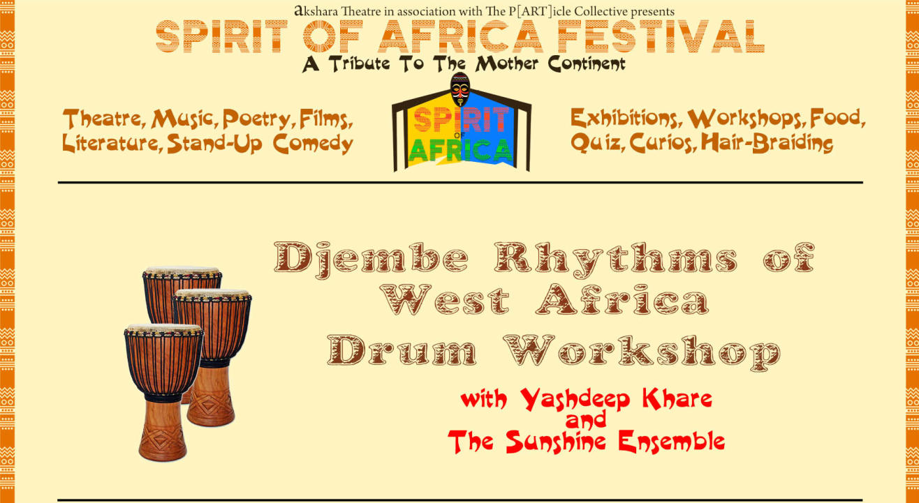 DJEMBE RHYTHMS OF WEST AFRICA WORKSHOP