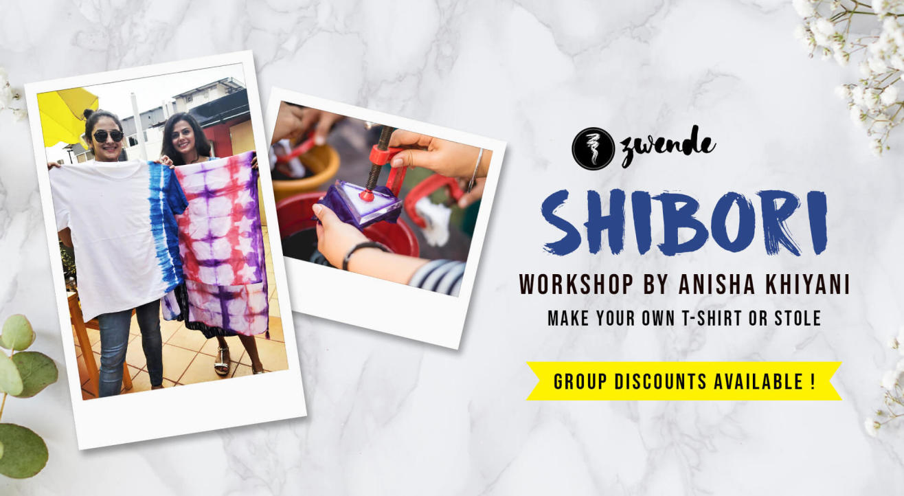 Shibori Workshop by Anisha Khiyani