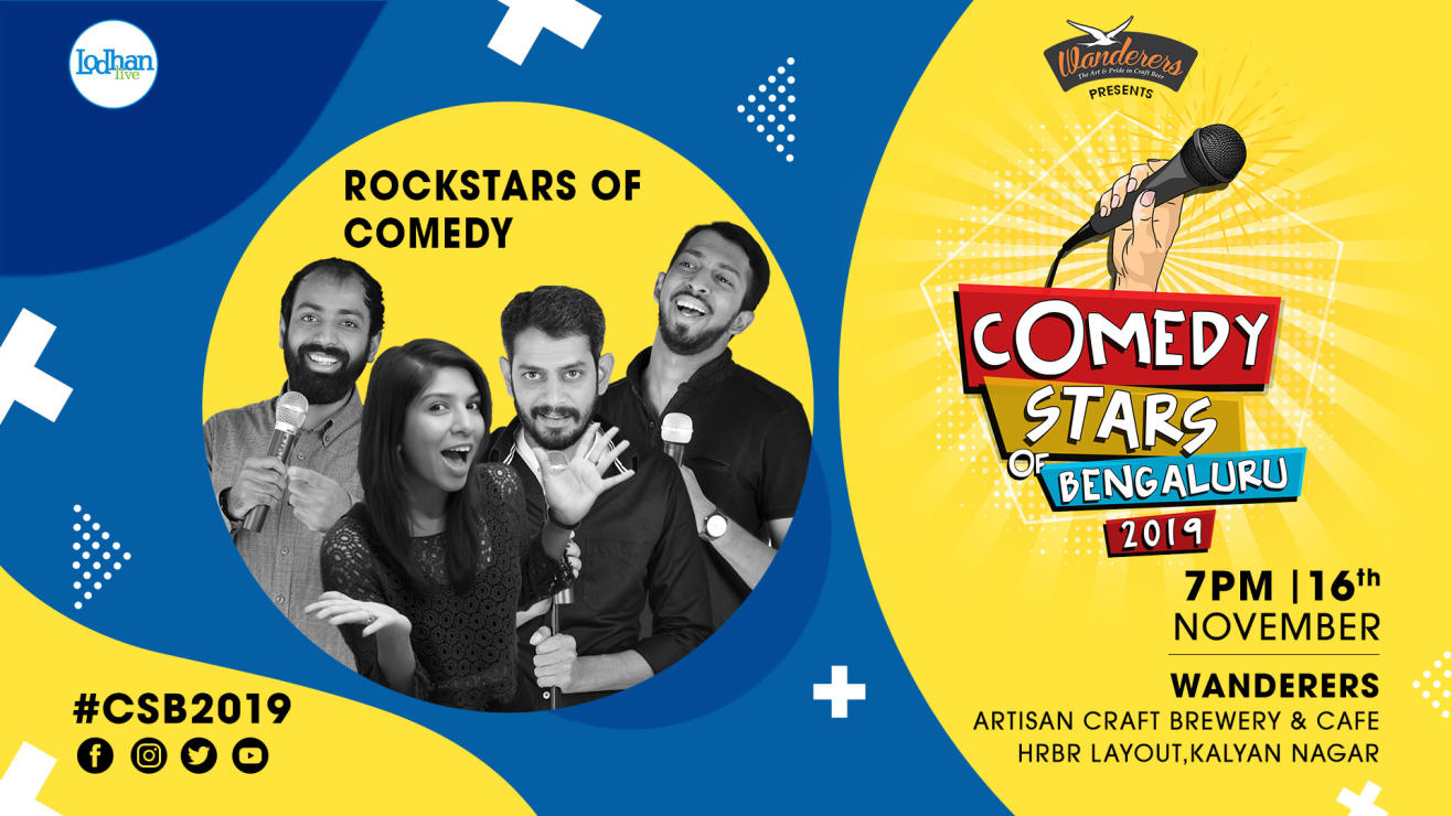 Rock Stars of Comedy at CSB 2019