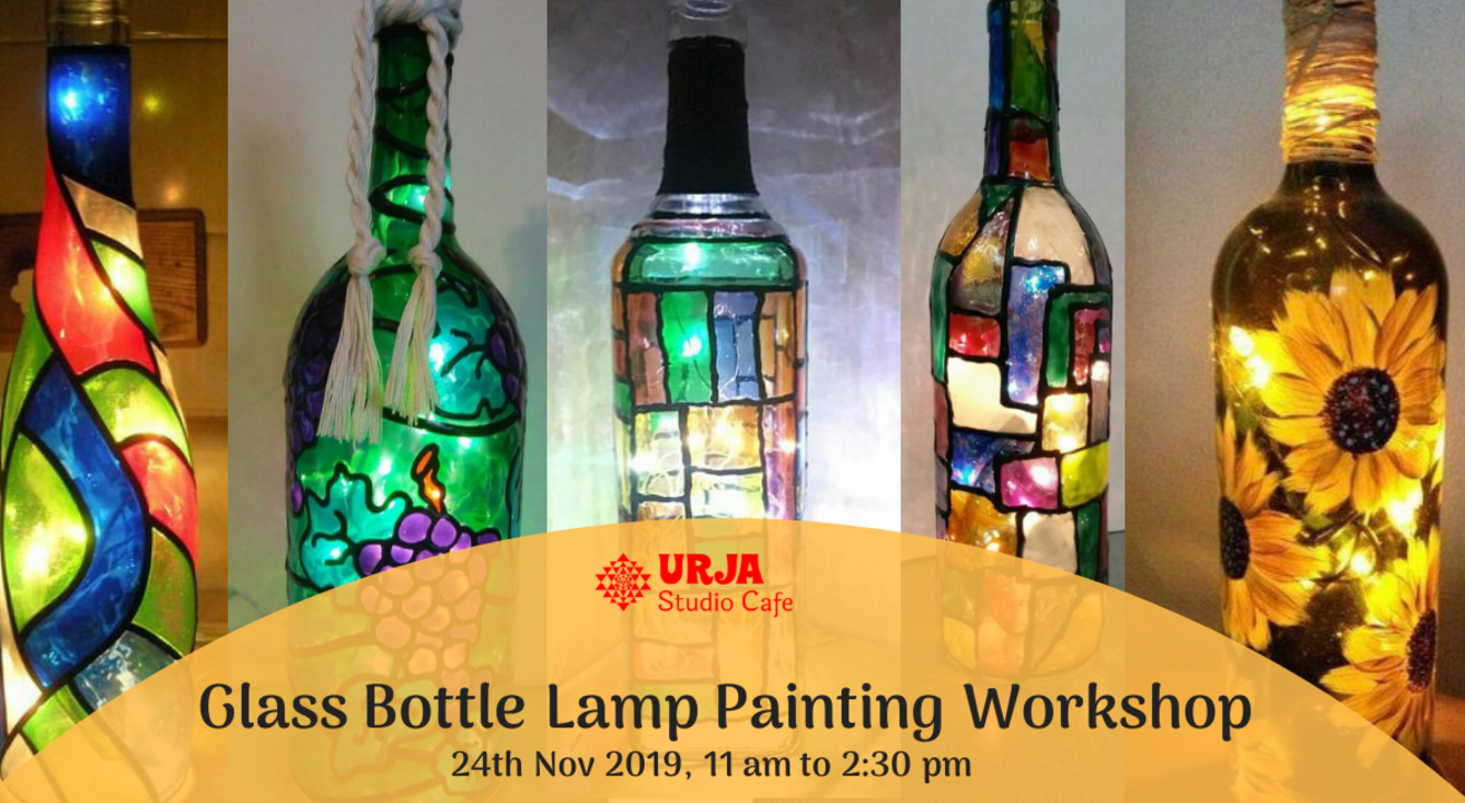 Glass Bottle Lamp Painting Workshop