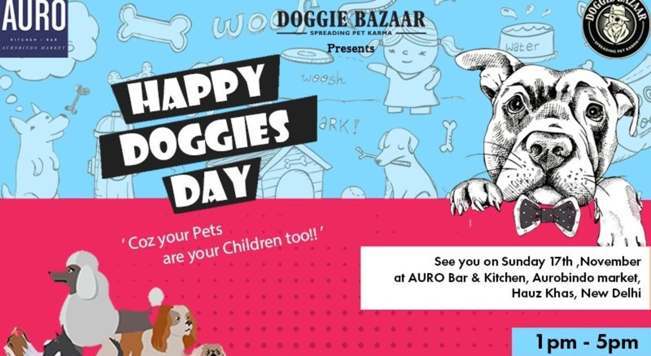 Doggie Bazaar Happy Doggies Day Party