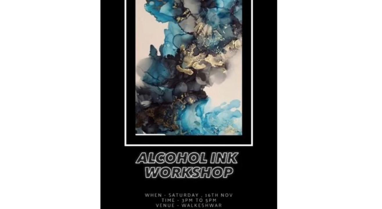 Alcohol Ink Workshop: By Atika