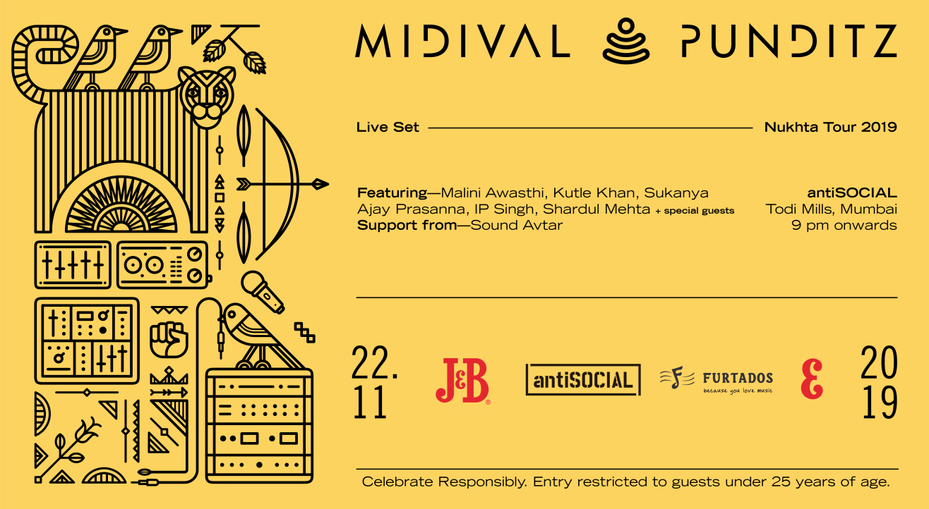 Midival Punditz (Live Set) at antiSOCIAL Mumbai