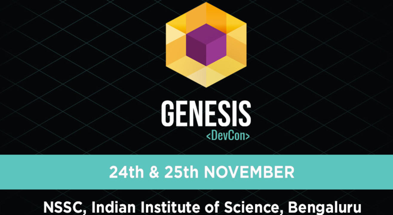 Genesis DevCon - A Blockchain Developer Conference