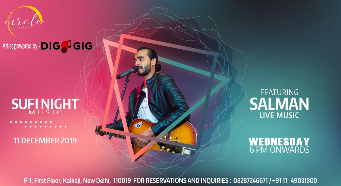 Sufi Nights ft Salman Powered by Dig-a-Gig