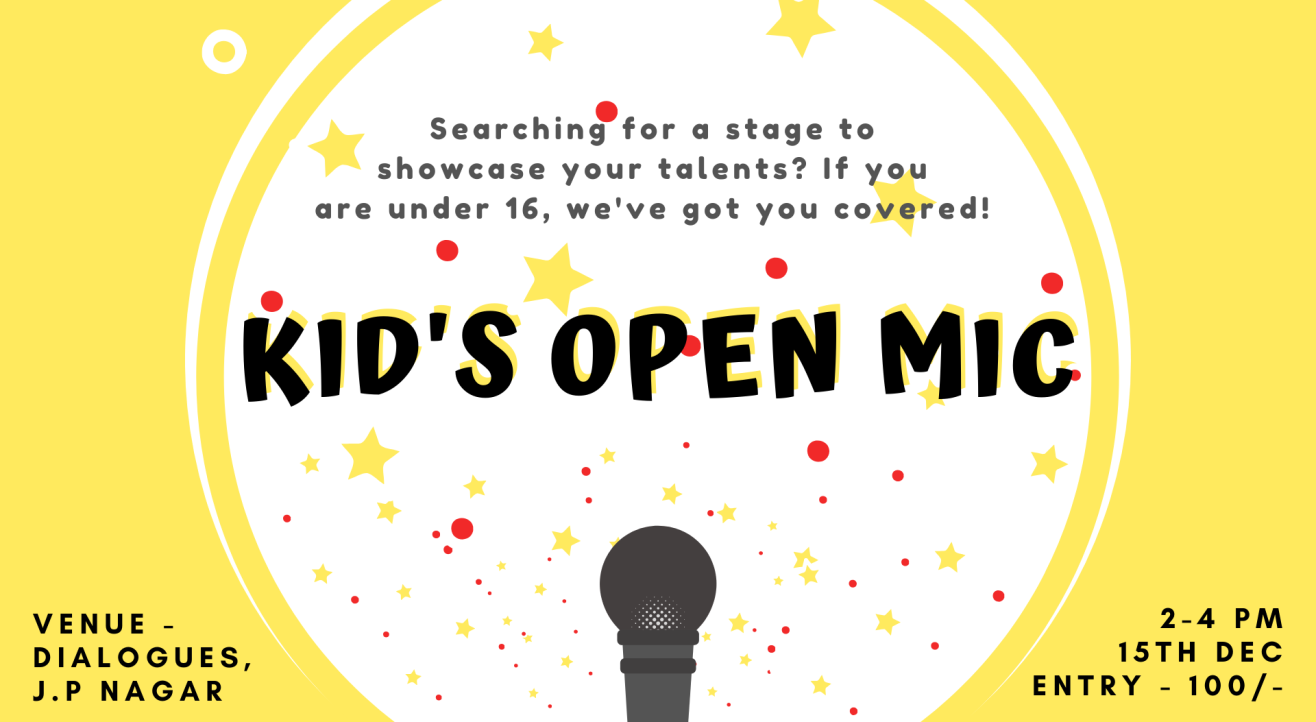 Open Mic for KIDS