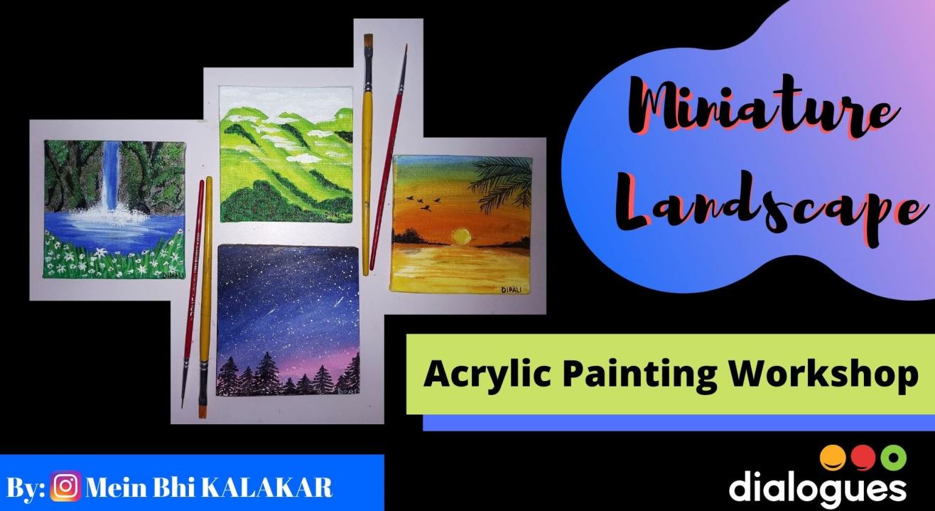 Miniature Landscape Painting Workshop 