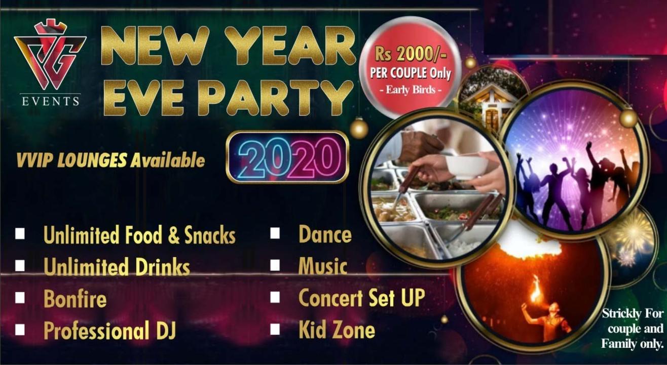 New Year 2020 at Gaur City Club