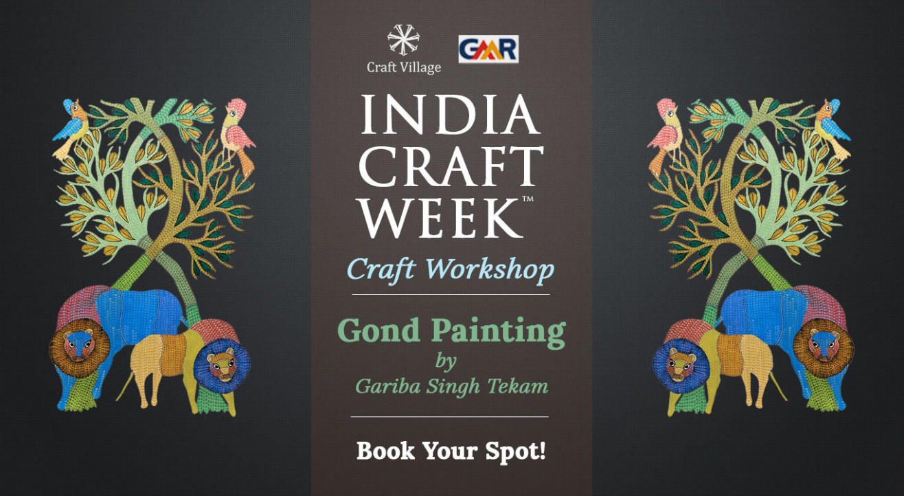 Gond Painting Workshop | India Craft Week 2019