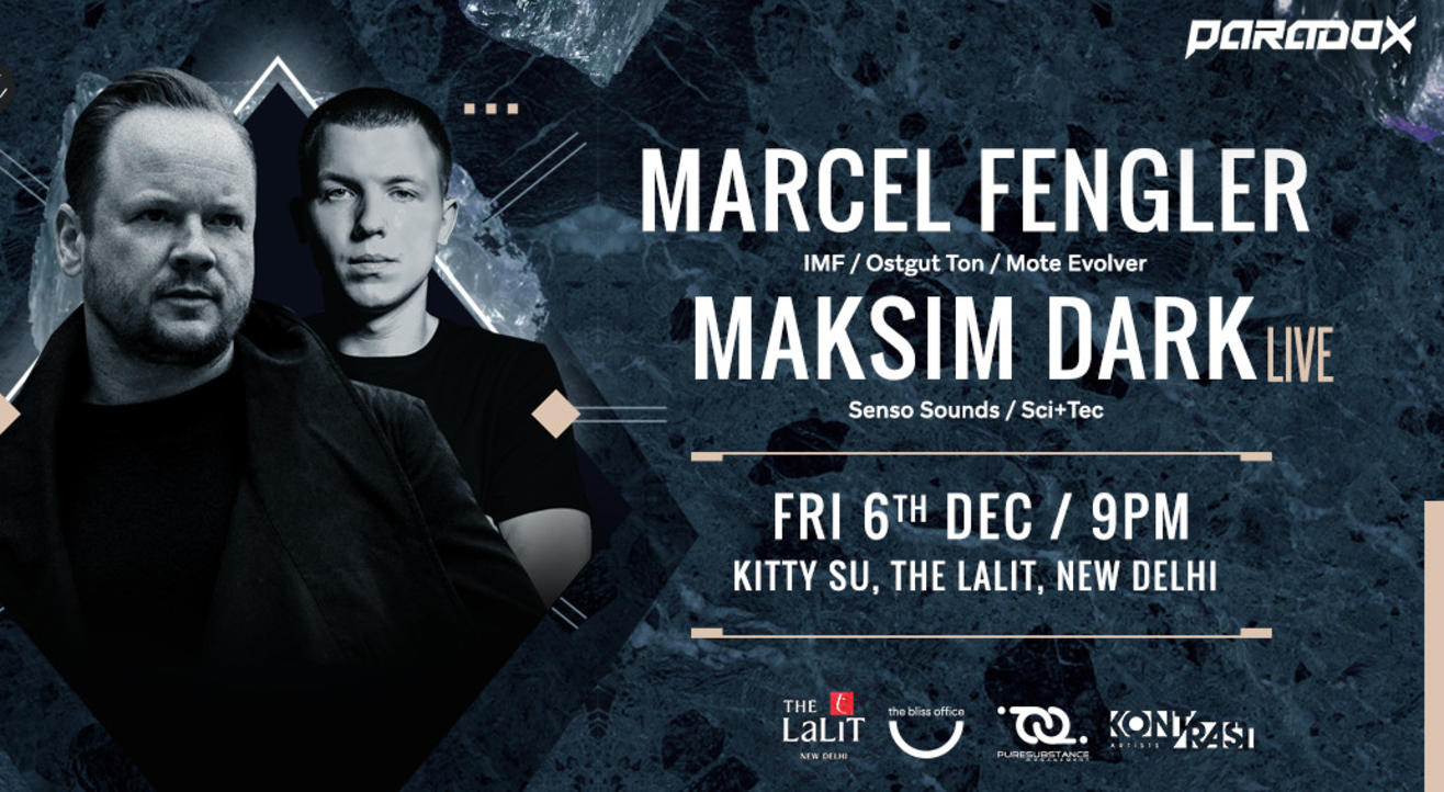 Marcel Fengler + Maksim Dark (Live) | Kitty Su Delhi