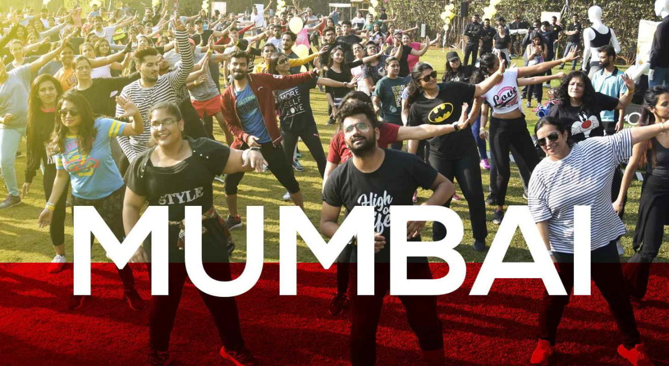 Jockey Morning Fitness Party - Mumbai